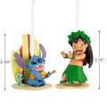 Storied Moments Disney Lilo & Stitch Christmas Ornaments, Pack of 2