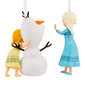 Collectable Frozen Storied Moments Ornament - Set of 2 Elsa, Anna & Olaf Designs