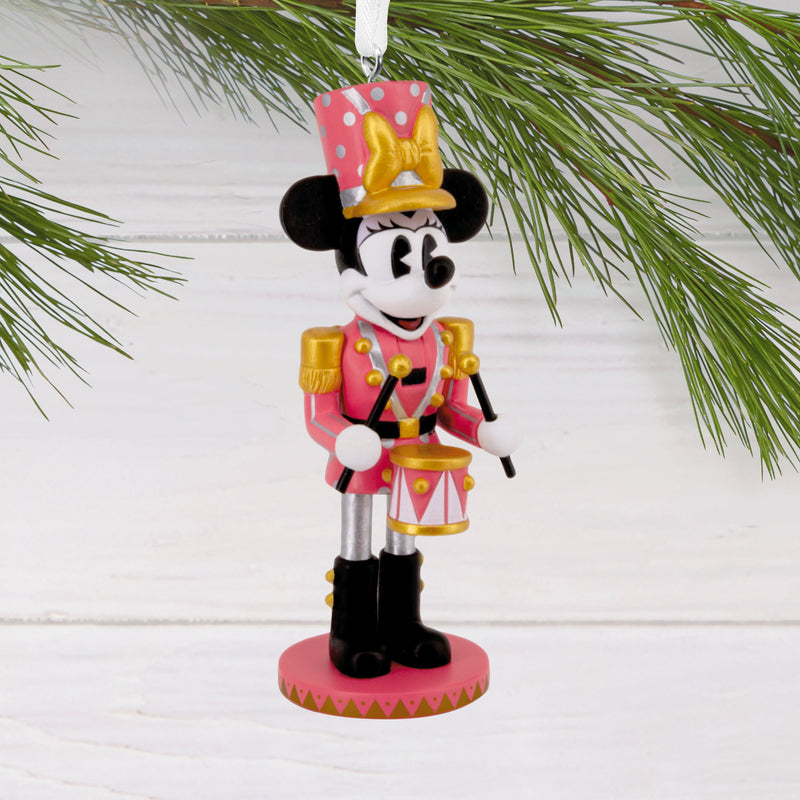 Collectable Nutcracker Ornament - Disney Minnie Mouse Design