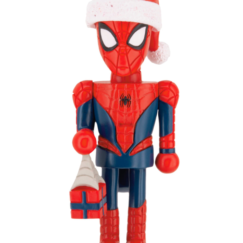 Collectible Nutcracker Ornament - MARVEL Spider-Man Design