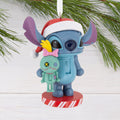 Collectable Nutcracker Ornament - Disney Lilo & Stich, Stitch & Scrump Design