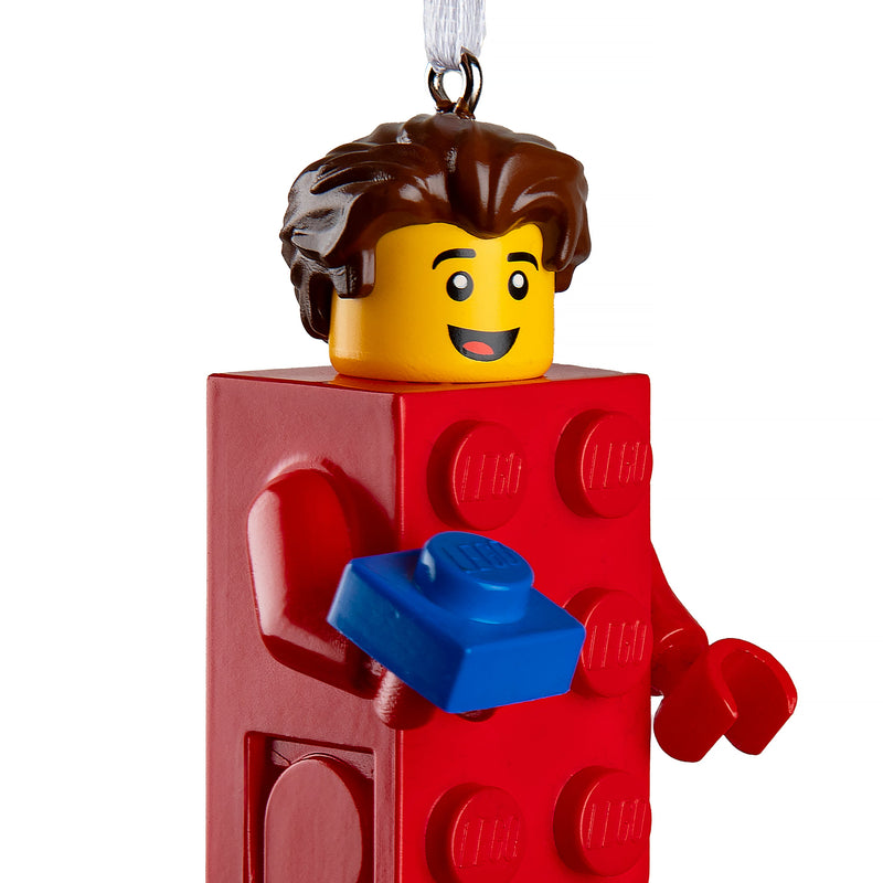 Keepsake LEGO® Ornament - Brick Suit Boy Minifigure Design