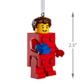 Keepsake LEGO® Ornament - Brick Suit Boy Minifigure Design