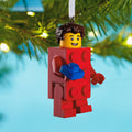 Keepsake LEGO® Ornament - Brick Suit Boy Minifigure Design