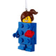 LEGO Brick Suit Girl Minifigure Ornament