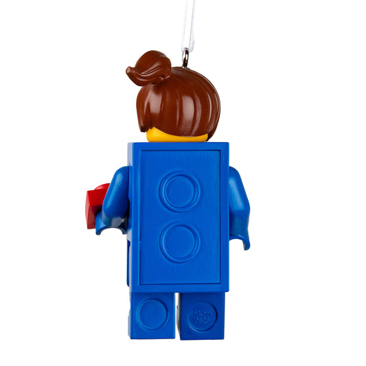 Keepsake LEGO® Ornament - Brick Suit Girl Minifigure Design