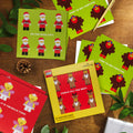 Multipack Kids Christmas Cards - Pack of 20 in 4 Fun LEGO® Designs