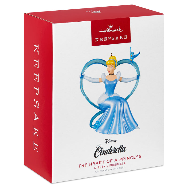 Keepsake Disney Ornament - Cinderella & Bluebird Design