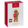 Collectable LEGO® Keepsake Christmas - Gingerbread Man Ornament