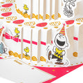 Pop-Up Birthday Card - 3D SNOOPY & PEANUTS™ Pop-Up Birthday Cake Design