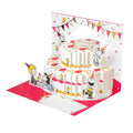 Pop-Up Birthday Card - 3D SNOOPY & PEANUTS™ Pop-Up Birthday Cake Design