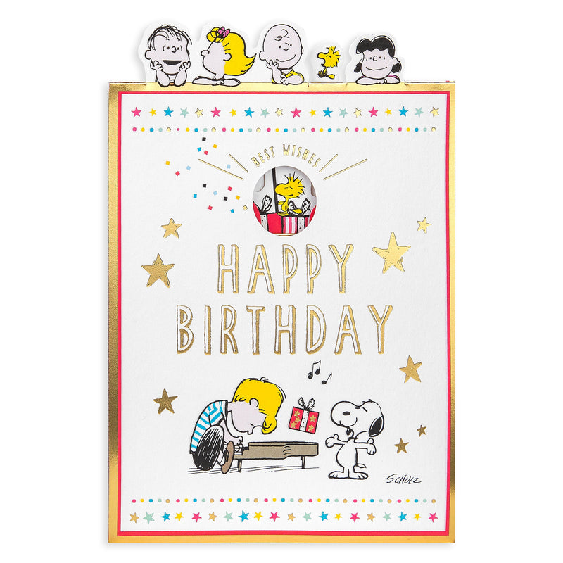 Pop-Up Birthday Card - 3D SNOOPY & PEANUTS™ Pop-Up Design