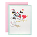 Pop-Up Valentine’s Day Card - 3D Disney Mickey & Minnie Pop-Up Design
