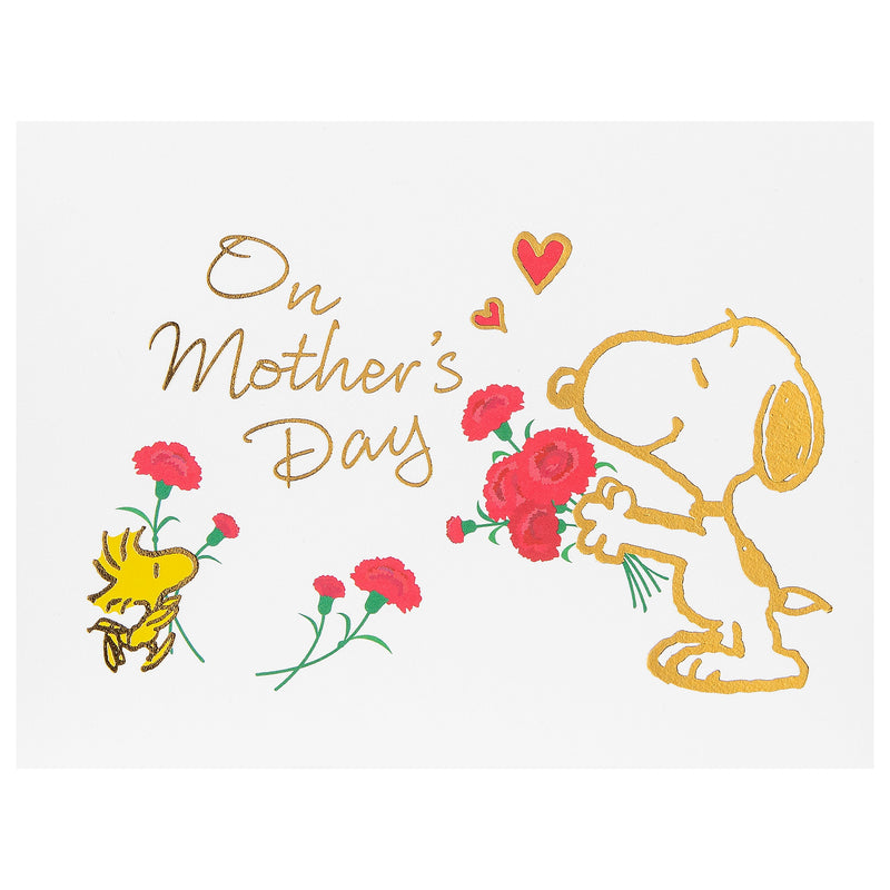 Pop-up Mother’s Day Card - 3D SNOOPY & WOODSTOCK Pop-Up Design