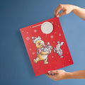 Disney Winnie-the-Pooh Large Christmas Gift Bags - Pack of 3 in 1 Design
