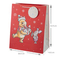 Disney Winnie-the-Pooh Large Christmas Gift Bags - Pack of 3 in 1 Design