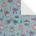 12M Disney Lilo & Stitch Christmas Wrapping Paper Multipack - 3 x 4M Rolls