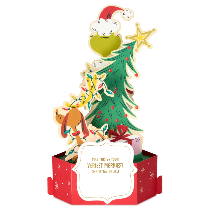 Paper Wonder Dr. Seuss's How the Grinch Stole Christmas! 3D Pop-Up Christmas Card