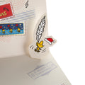 Vintage PEANUTS™ SNOOPY & WOODSTOCK Festive Stamps Design Christmas Card