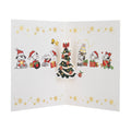 Classic PEANUTS™ SNOOPY & WOODSTOCK Wreath Design 3D Pop-Up Christmas Card