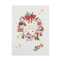 Classic PEANUTS™ SNOOPY & WOODSTOCK Wreath Design 3D Pop-Up Christmas Card