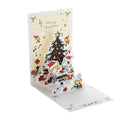 Classic PEANUTS™ SNOOPY & WOODSTOCK Christmas Tree Design Christmas Card