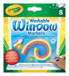 Crayola Window Markers Set of 8 for Glass Art