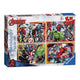 Marvel Avengers 4x 100 Piece Jigsaw Puzzles