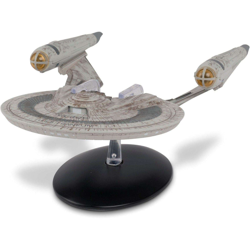 U.S.S. Franklin NX-326 Model Die Cast Ship SPECIAL ISSUE (Eaglemoss / Star Trek), close-up detail