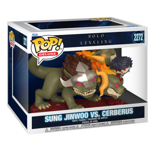 Solo Leveling - Jinwoo vs Cerberus Funko Pop! Deluxe Vinyl Figure