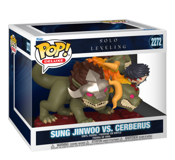 Solo Leveling - Jinwoo vs Cerberus Funko Pop! Deluxe Vinyl Figure