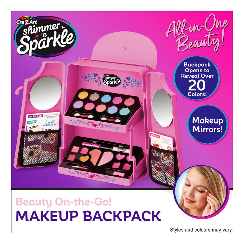 Shimmer 'n Sparkle All-in-One Beauty Make-Up Backpack - Image