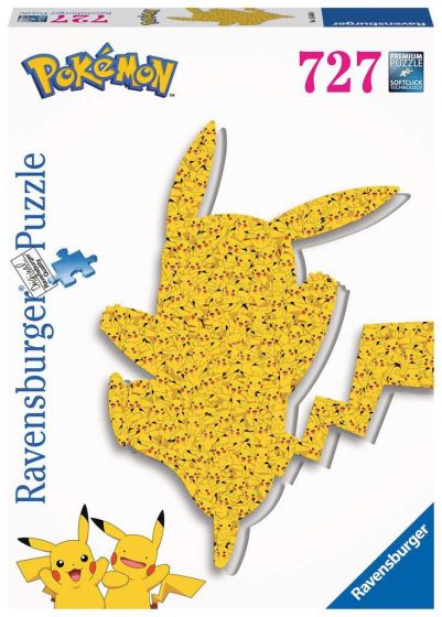 Pokemon Shaped Pikachu 727 Piece Puzzle