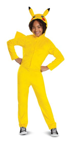 Pikachu Detached Hooded Jumpsuit (4 6)