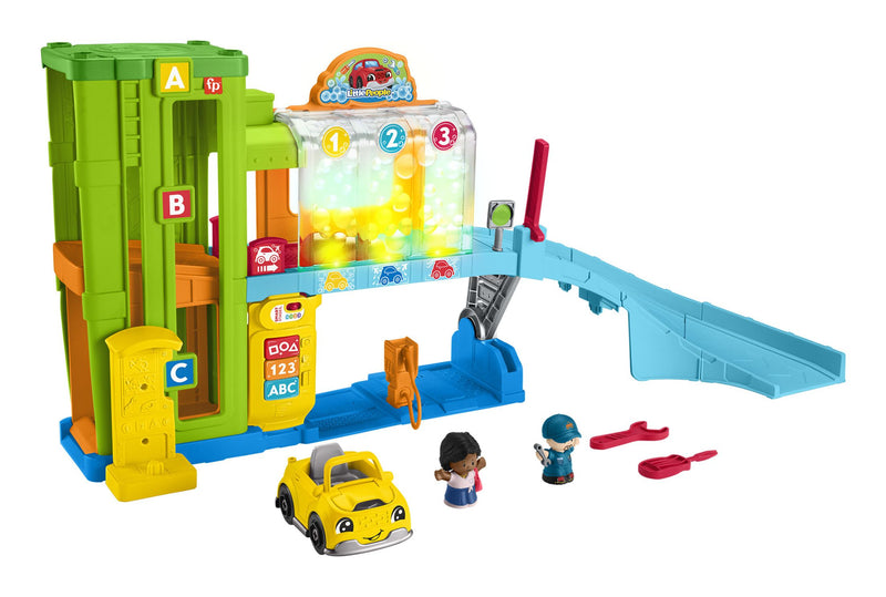 Fisher Price Little People Light-Up Learning Garage - Image