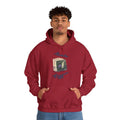 'Crate Digger' Men's Hoodie, size reference