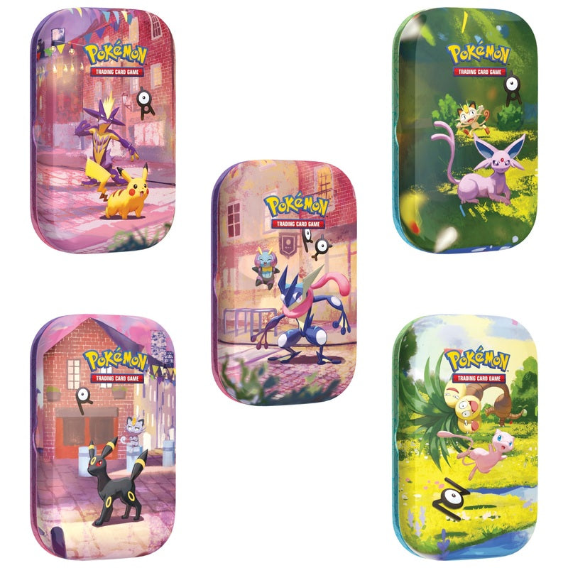 Pokémon TCG 30th Celebration Mini Tin all 10 designs
