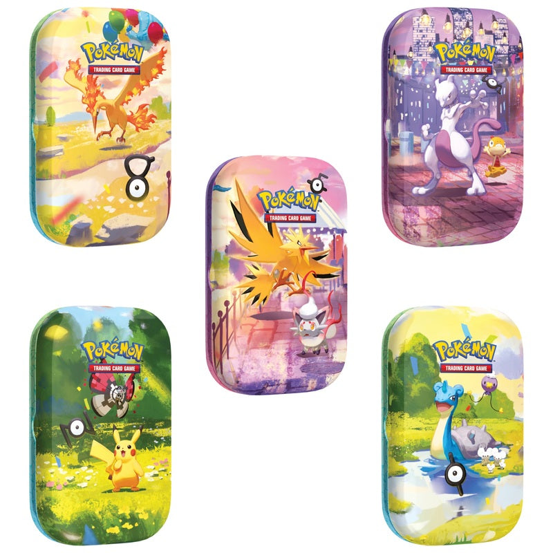 Pokémon TCG 30th Celebration Mini Tin design