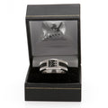 Manchester City FC Black Inlay Ring Large EC, alternate view