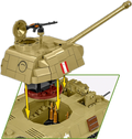 Cobi 2655 World War II Panzer V AUSF.G Pudel 1133 pcs