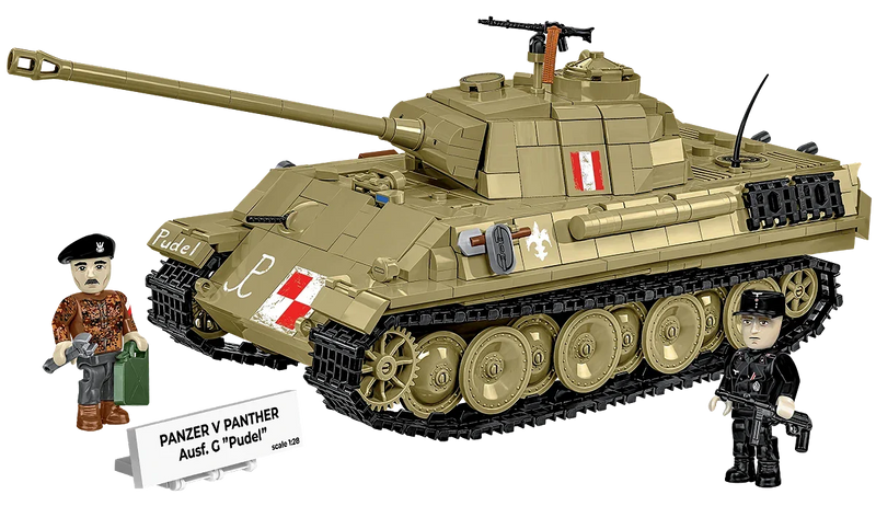 Cobi 2655 World War II Panzer V AUSF.G Pudel 1133 pcs