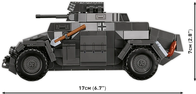 Cobi 2657 World War II Sd.Kfz.222 502 pcs
