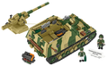 Cobi 2663 World War II Panzer Hummel Sd.Kfz 165 1118 pcs