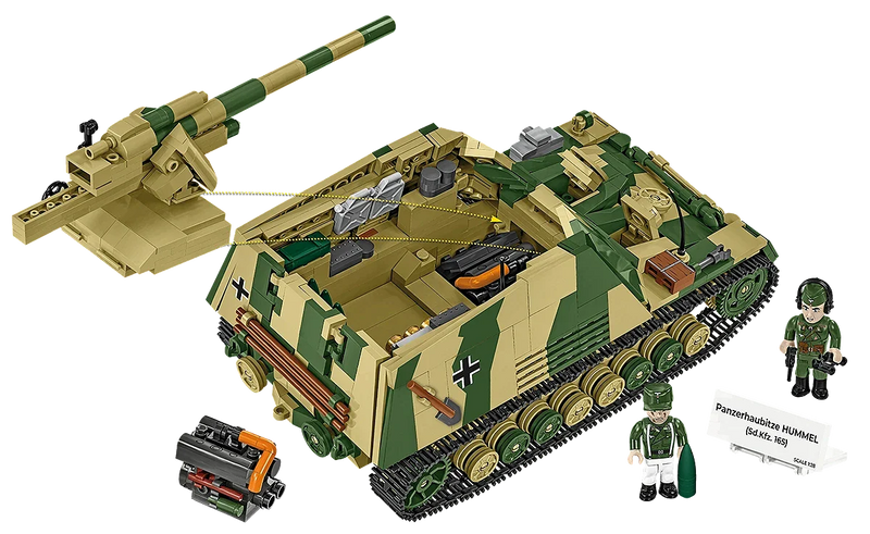 Cobi 2663 World War II Panzer Hummel Sd.Kfz 165 1118 pcs