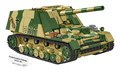 Cobi 2663 World War II Panzer Hummel Sd.Kfz 165 1118 pcs