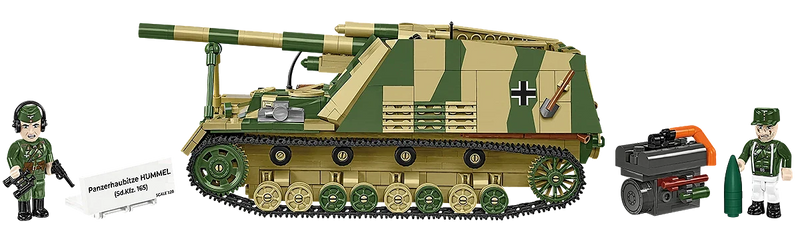 Cobi 2663 World War II Panzer Hummel Sd.Kfz 165 1118 pcs