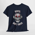 'Vinyl Ain't Dead' Skull Men's T-Shirt, product detail
