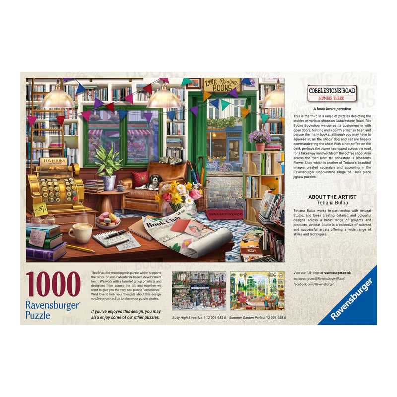 Road No. 3 - Enchtd Bookshop 1000 Piece Jigsaw Puzzle