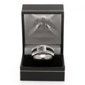 Newcastle United FC Black Inlay Ring Large, alternate view