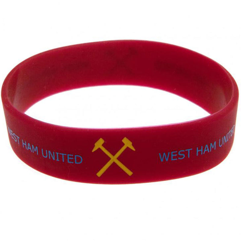 West Ham United FC Silicone Wristband, alternate view